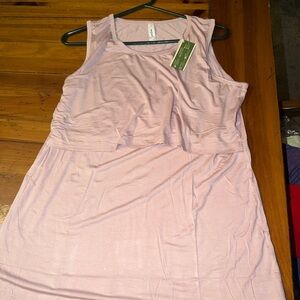 NEW NWT Large Light Pink/Rose Sleeveless Top. MUST BE BUNDLED
